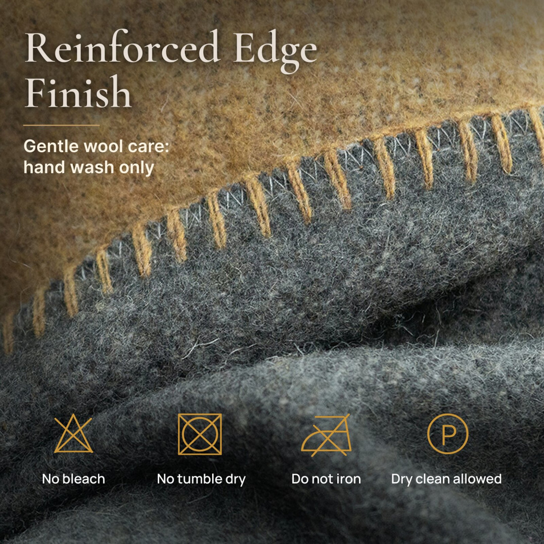 Reversible 100% Wool Blanket · 7