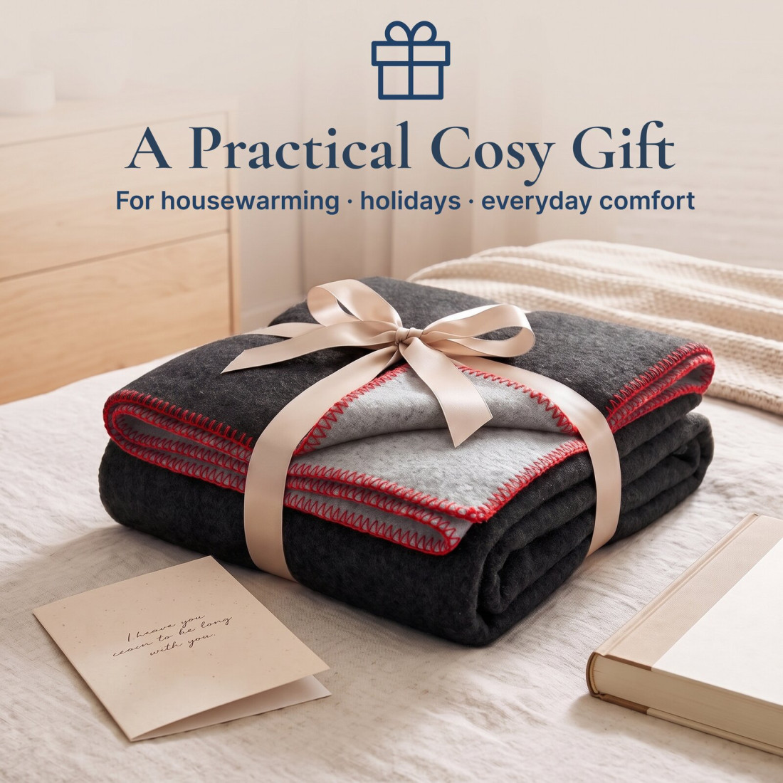 Reversible 100% Wool Blanket · 8