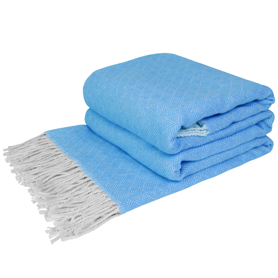 Cotton blanket Diagonal