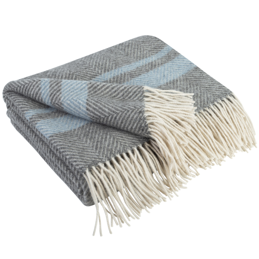 Merino Wool Blanket Stripes
